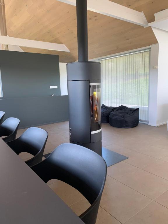 Posezení v ubytování Le Lièvre Debout Francorchamps - spa et sauna