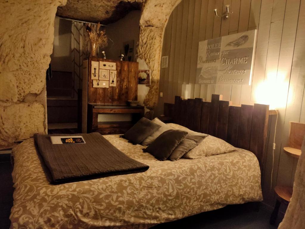 Les Troglos de Beaulieu - Tweepersoonskamer Troglo “Le Pressoir”