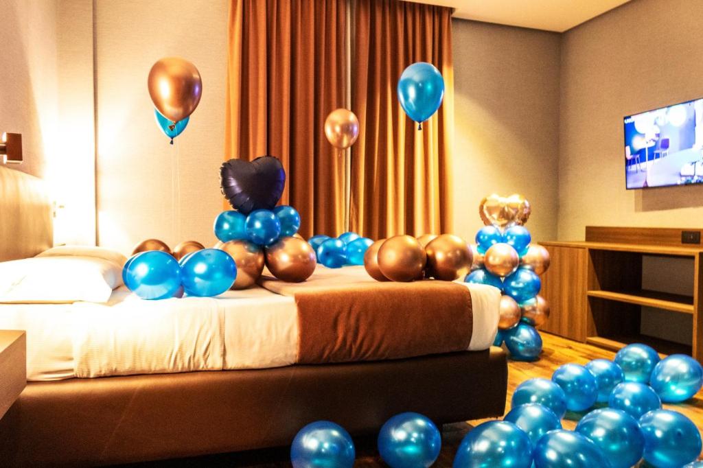 Hotel Orizzonte客房内的一张或多张床位