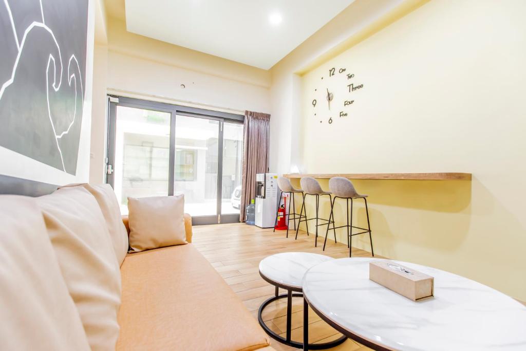 Posezení v ubytování WOW Penghu Homestay