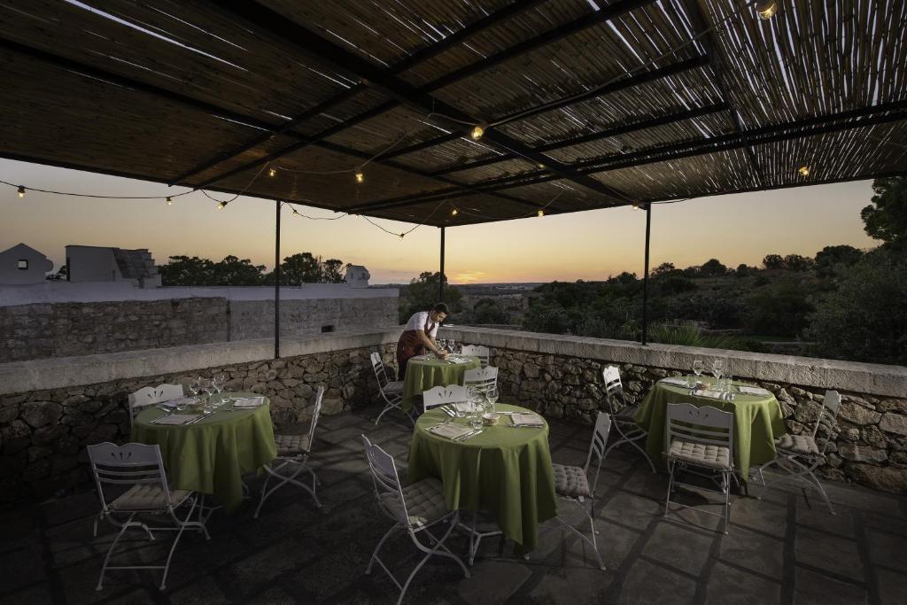 Balkón nebo terasa v ubytování Hotel Masseria Fontanelle