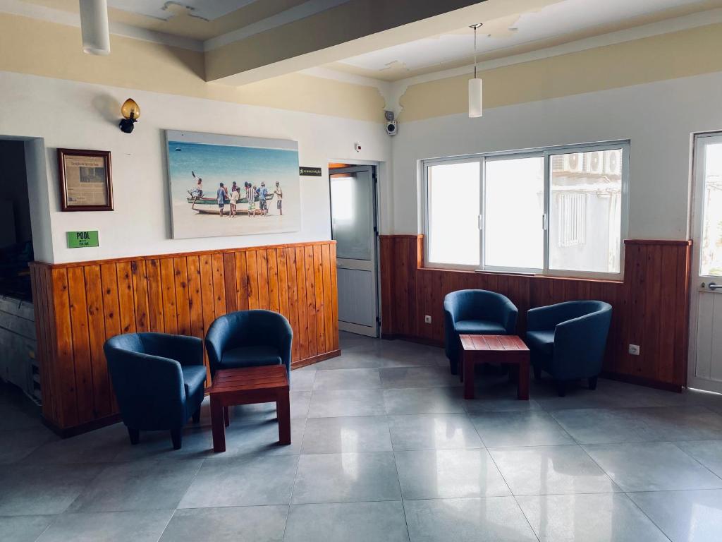 Posezení v ubytování ApartHotel NhaTerra
