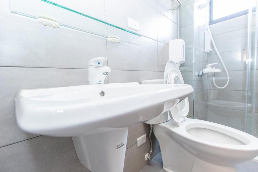 Koupelna v ubytování WOW Penghu Homestay