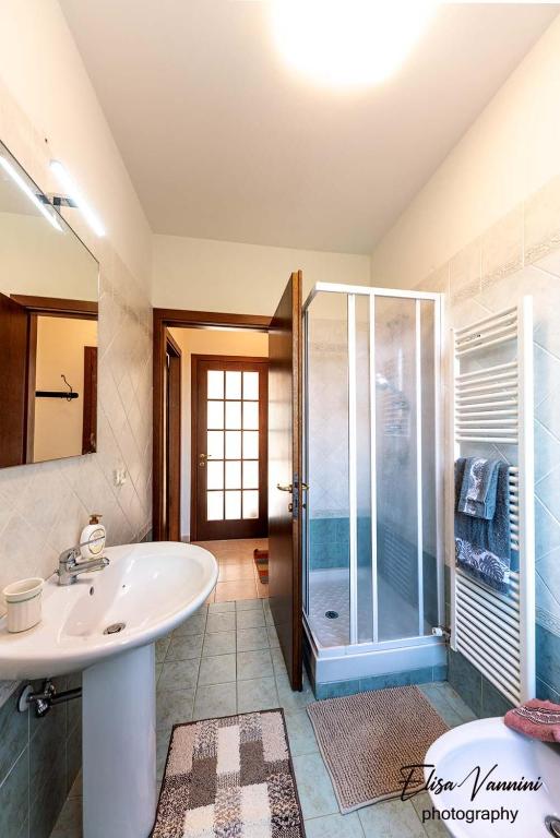 Kúpeľňa v ubytovaní Casa Il Melograno