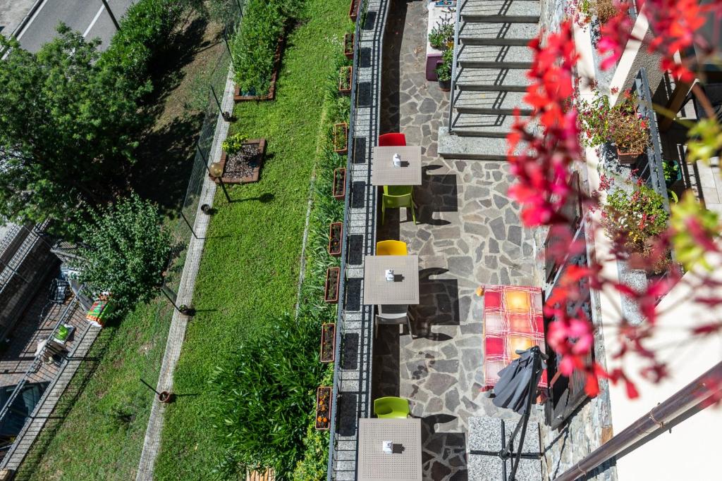 Zahrada ubytování Foresteria Lago di Como