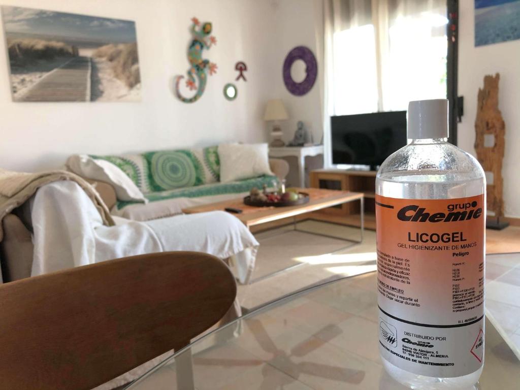 Telewizja i/lub zestaw kina domowego w obiekcie Casa Indalo - Resort Macenas Mojacar