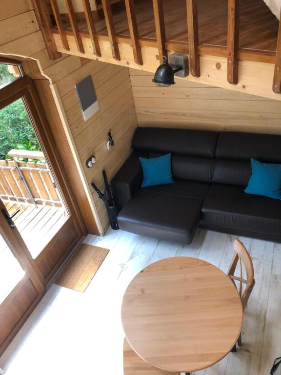 Posedenie v ubytovaní La cabana - Els Apartaments del bosc