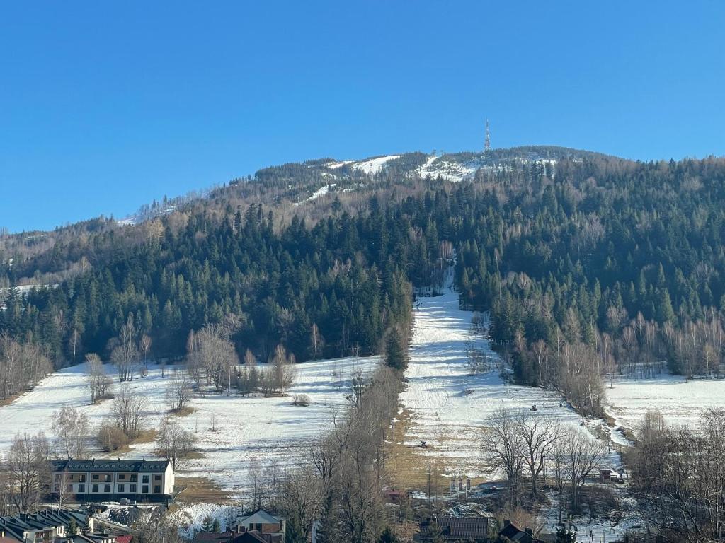 Výhľad na hory alebo výhľad na hory priamo z apartmánu