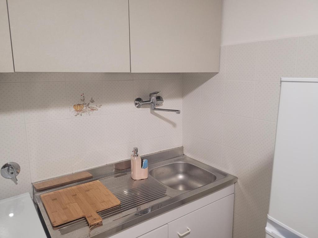 Kuchyňa alebo kuchynka v ubytovaní Sea view