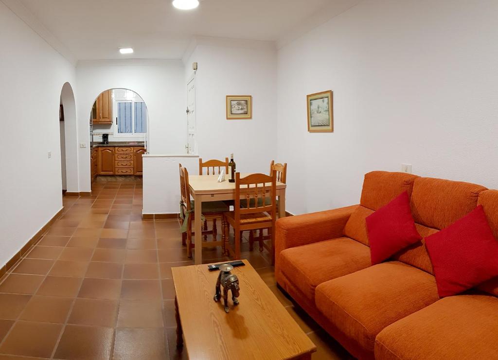 Posezení v ubytování APARTAMENTO MAYI 2