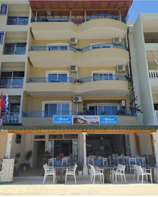 Balkón nebo terasa v ubytování Hotel Klironomi