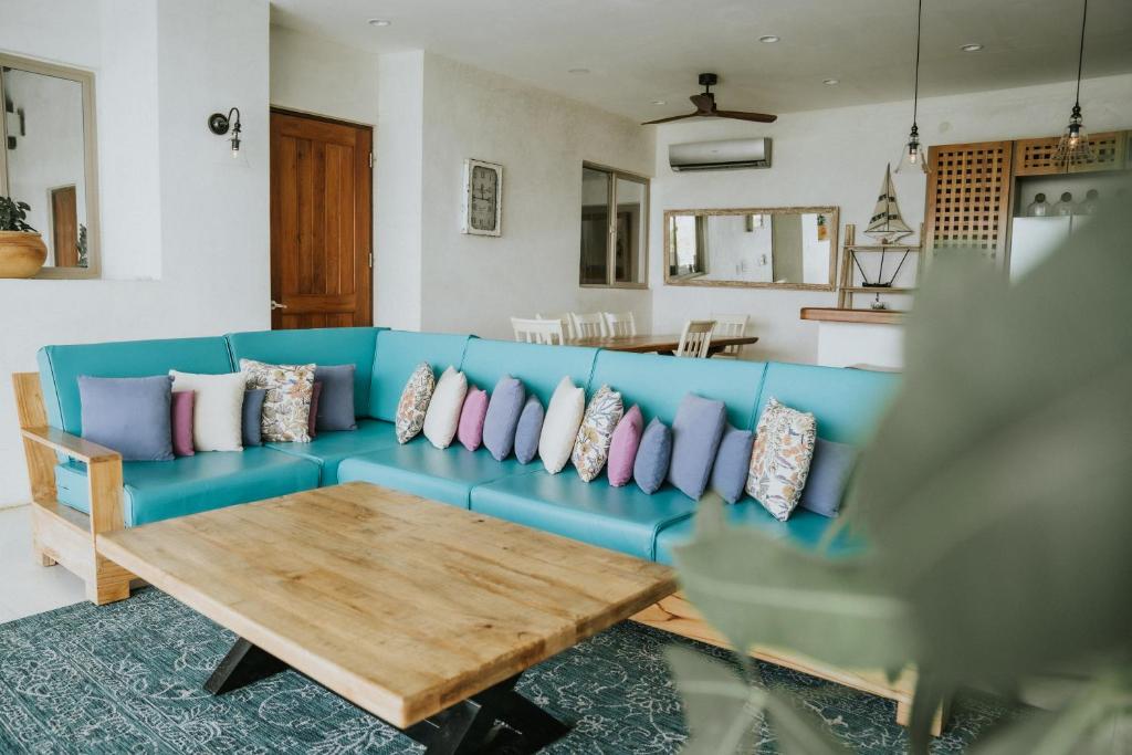 Istumisnurk majutusasutuses Villa Nomada