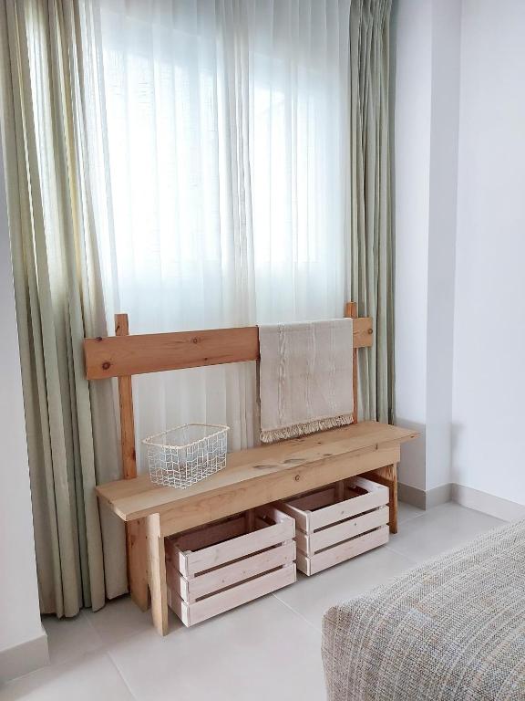 Posezení v ubytování CASA CARBÓN