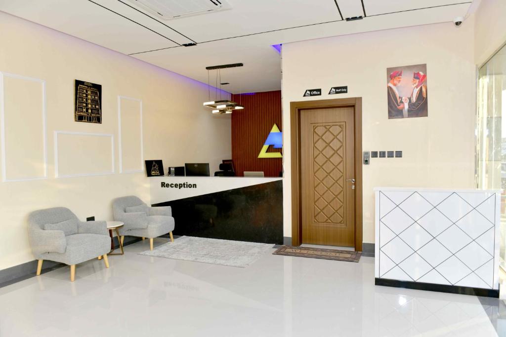 Vstupní hala nebo recepce v ubytování Summit Hotel Suites - القمة للأجنحة الفندقيه