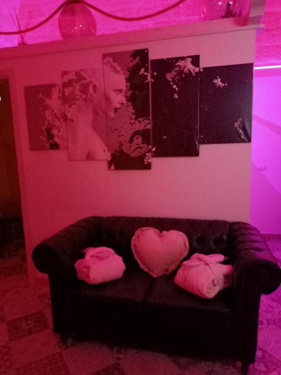 Posezení v ubytování Suite dream room