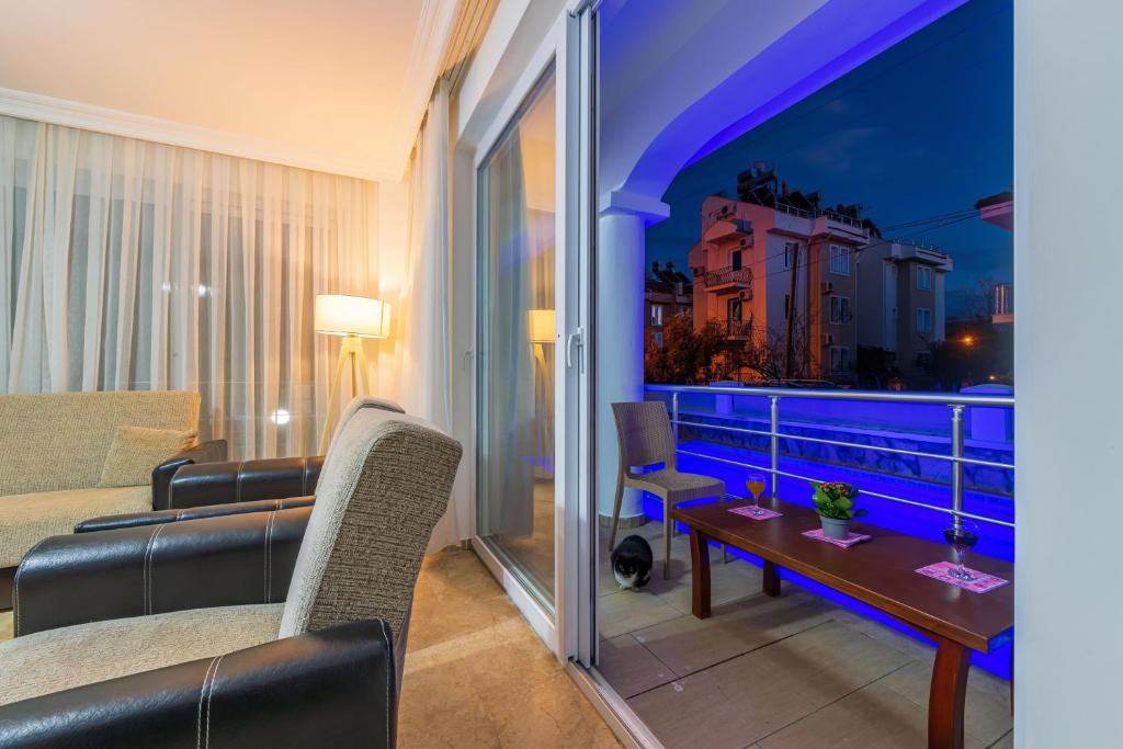Posezení v ubytování Villa Yasam Park - Luxury 8 Person - Fethiye Calis Beach 90mt