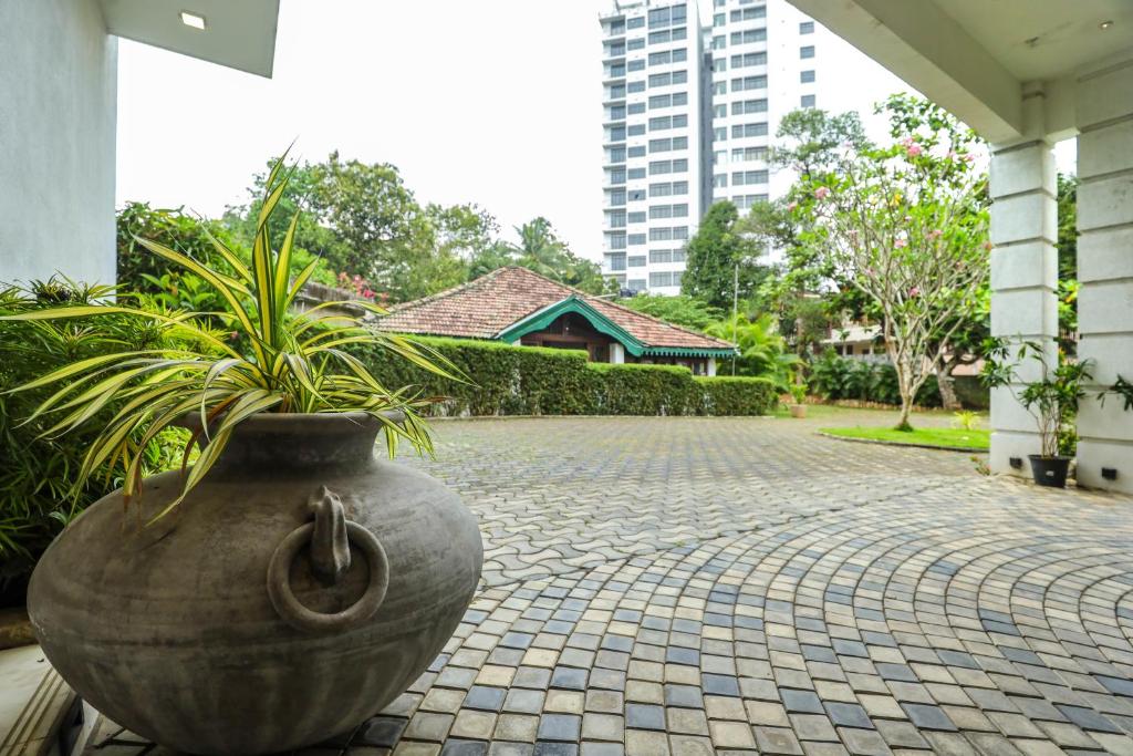 Zahrada ubytování Hotel Ganthera Kandy