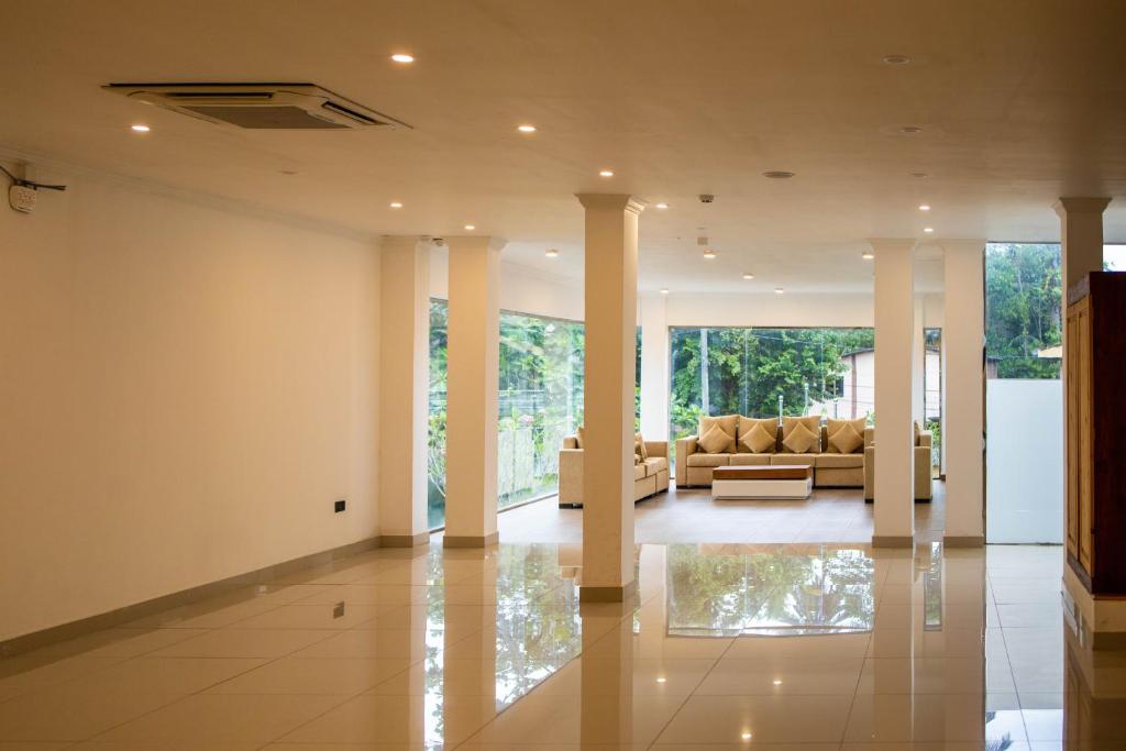 Posezení v ubytování Hotel Ganthera Kandy