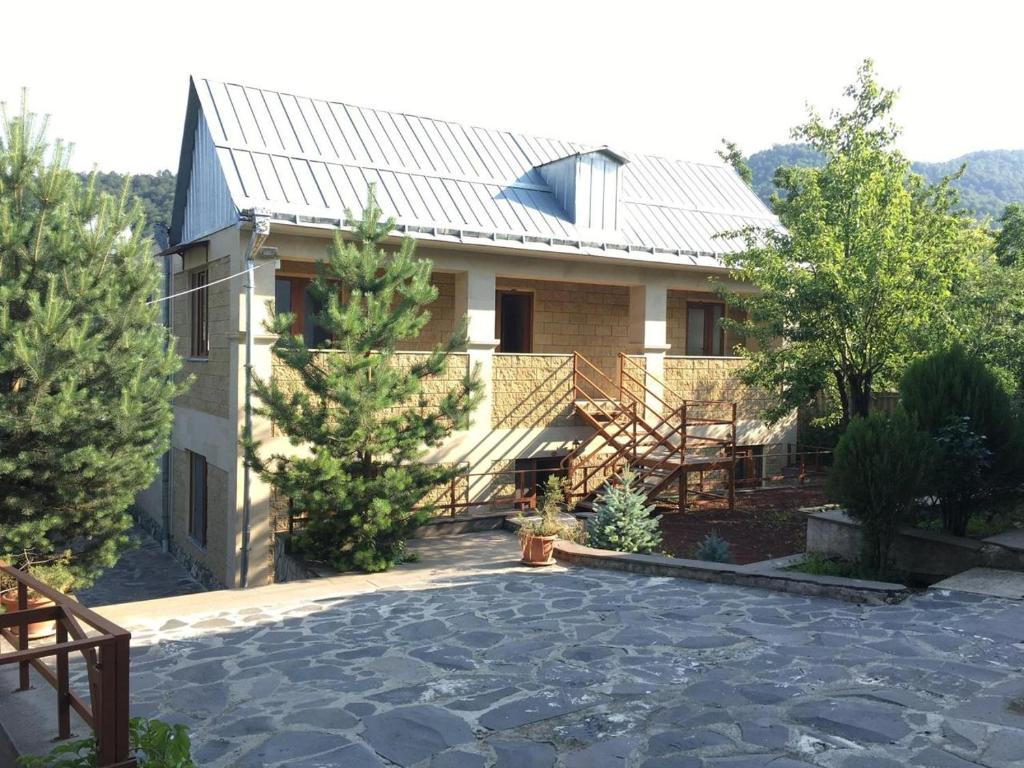 Budova, kde se bed and breakfast nachází