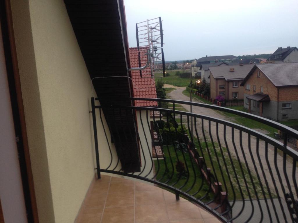 Balkón alebo terasa v ubytovaní Apartamenty by Hanna