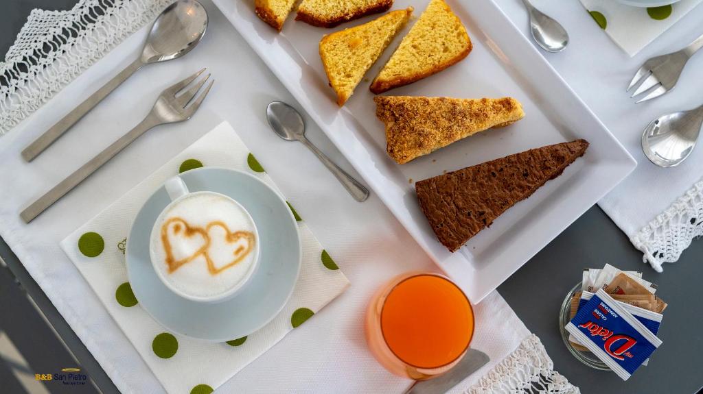 Cibo presso il bed & breakfast o nelle vicinanze