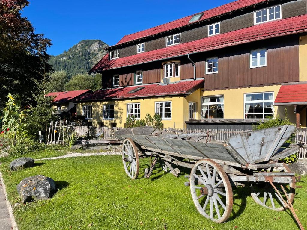 Zahrada ubytování Hotel-Gasthof Der Wiesengrund