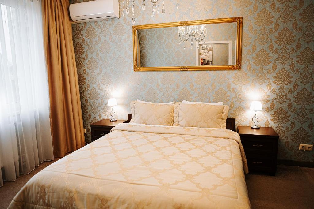 Postel nebo postele na pokoji v ubytování Vallery Guest House