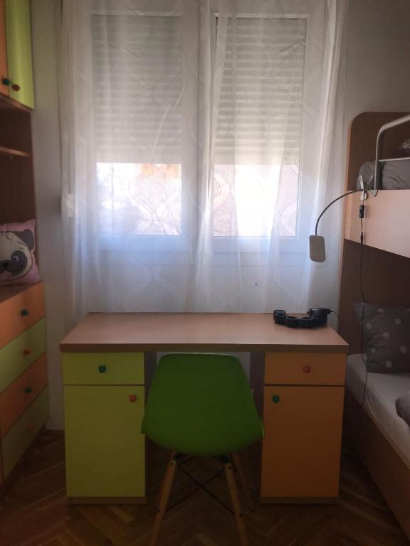 Kuchyň nebo kuchyňský kout v ubytování Apartment Bucka