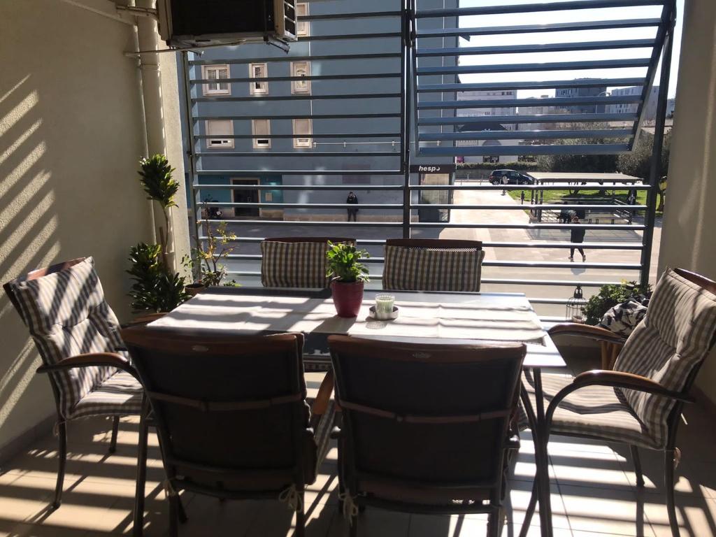 Balkón nebo terasa v ubytování Apartment Bucka
