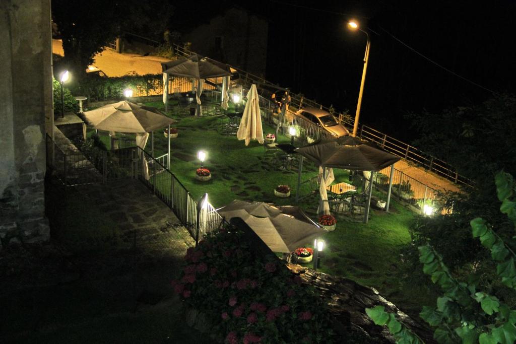Zahrada ubytování Albergo Miniere