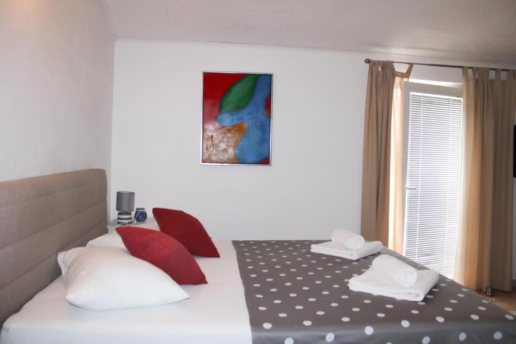 Postel nebo postele na pokoji v ubytování Penthouse Altus