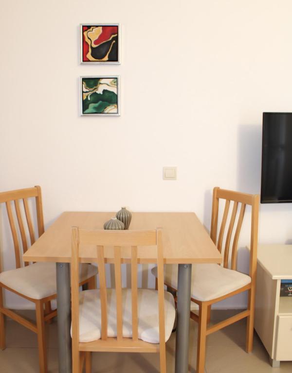 TV a/nebo společenská místnost v ubytování Penthouse Altus