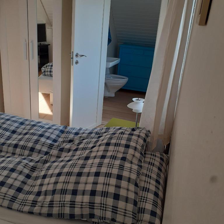 Postel nebo postele na pokoji v ubytování Belvedere B&B