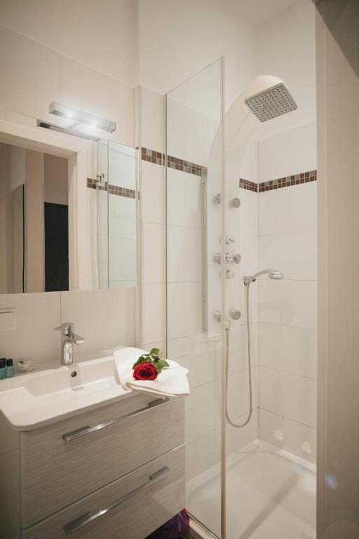 Kúpeľňa v ubytovaní KH Apartments Universitaet