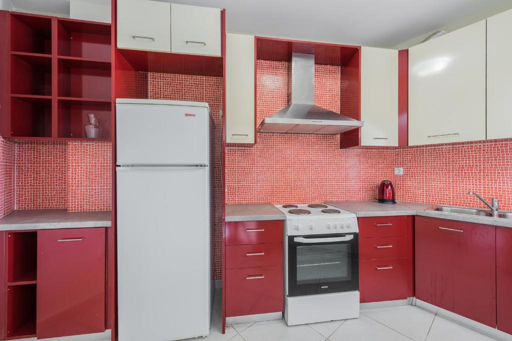 Kuchyňa alebo kuchynka v ubytovaní Phoenix Apartments