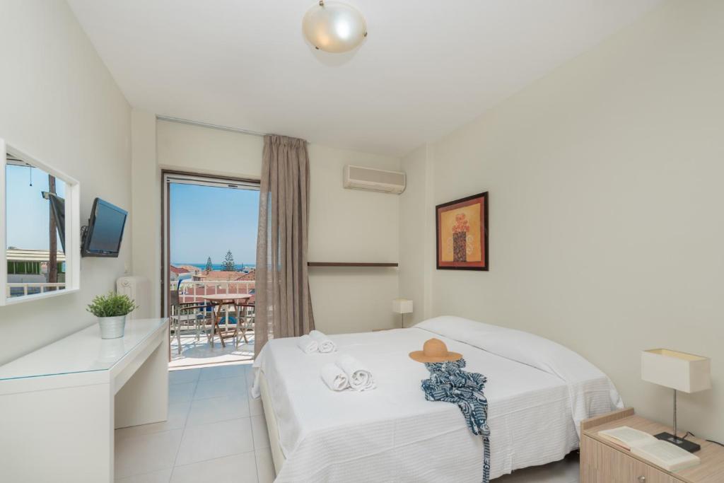 Posteľ alebo postele v izbe v ubytovaní Phoenix Apartments