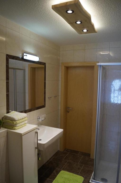 Koupelna v ubytování Appartment Martina