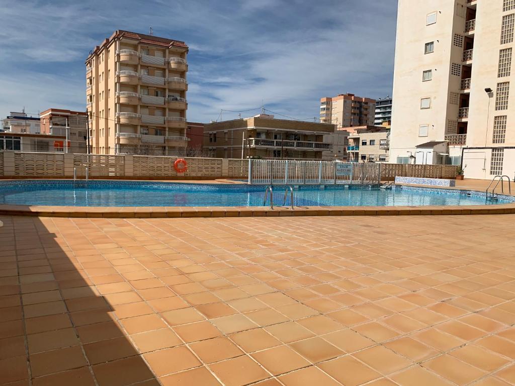 Bazén v ubytování Apartamento Bonaire-primera linea playa nebo v jeho okolí