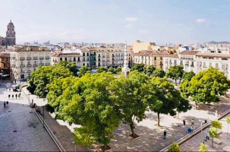 A general view of Málaga or a view of the city taken from Az apartmant