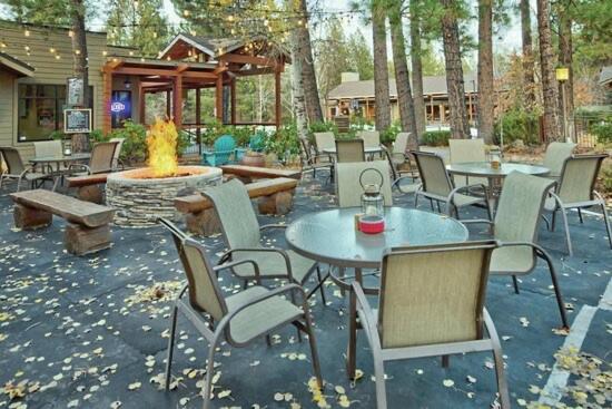 Zahrada ubytování Seventh Mountain Resort