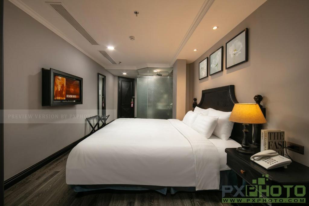 Hanoi Paradise Center Hotel & Spa - Deluxe Dubbele Of Dubbele Kamer Met Raam