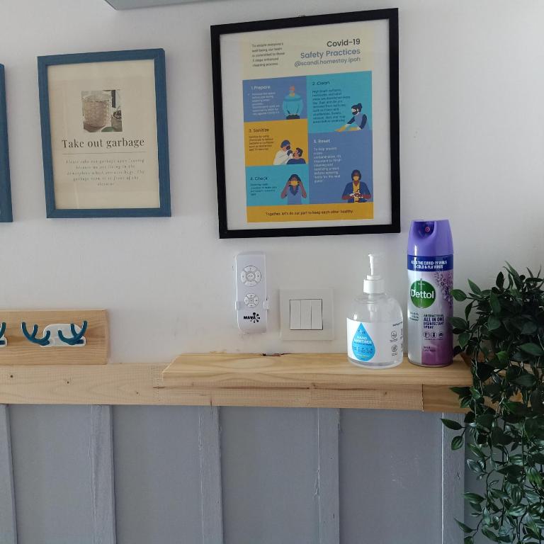 SCANDI HOMESTAY IPOH muslem - Apartment Mit 3 Schlafzimmern