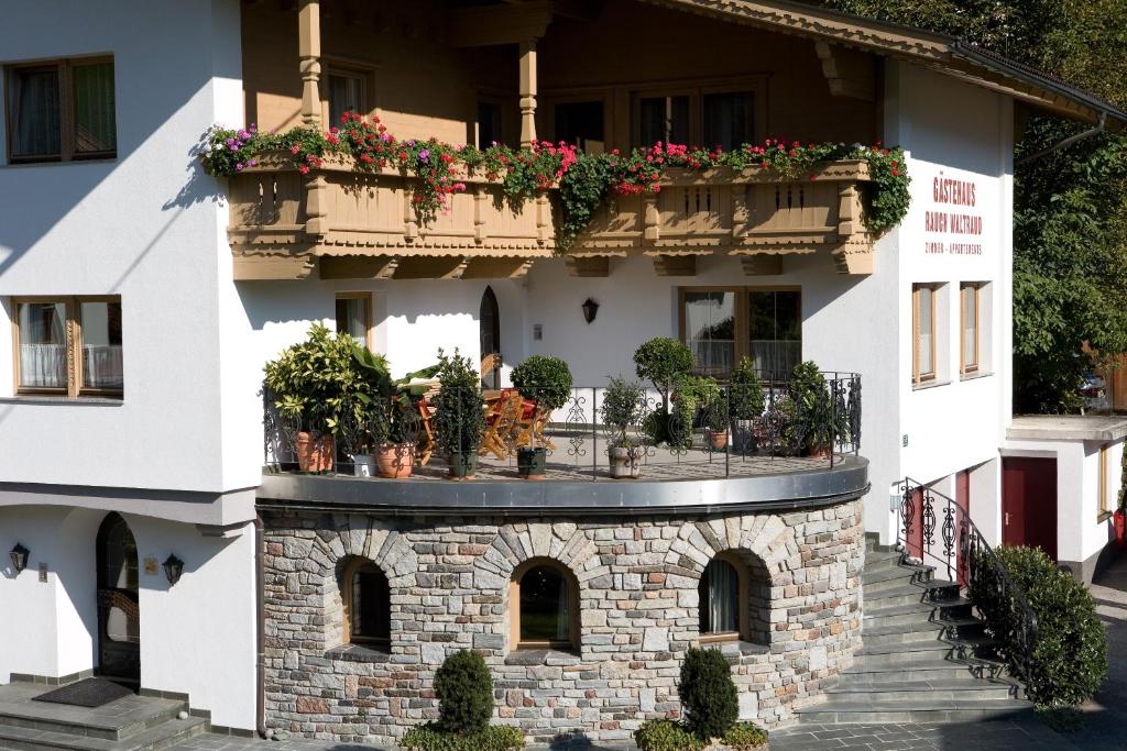 Budova, kde se bed and breakfast nachází