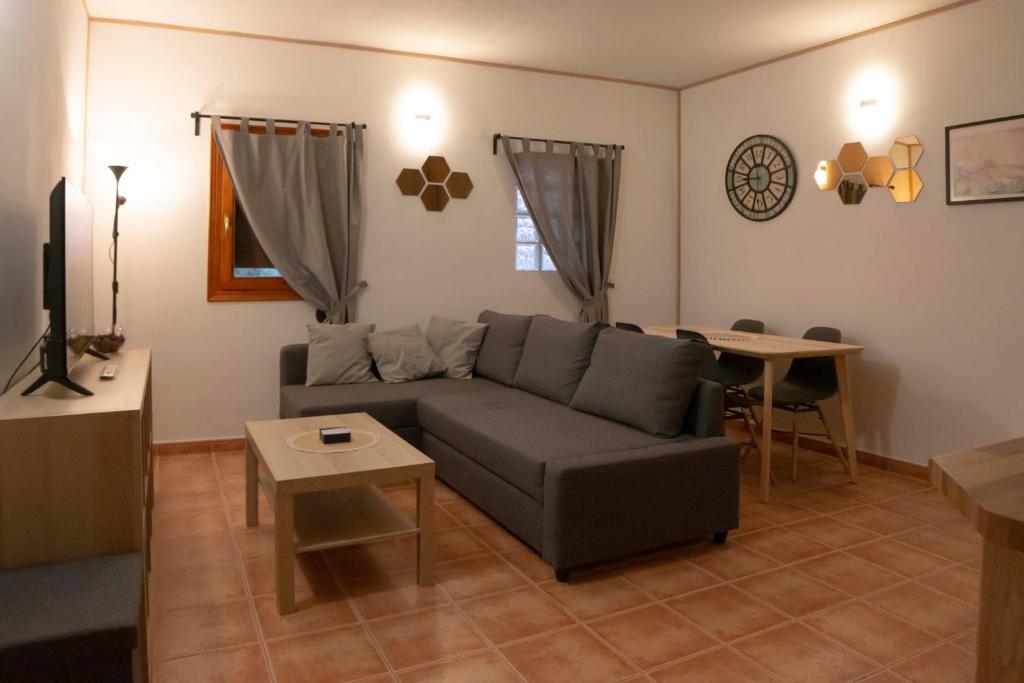 Posezení v ubytování Apartamentos Erlueta