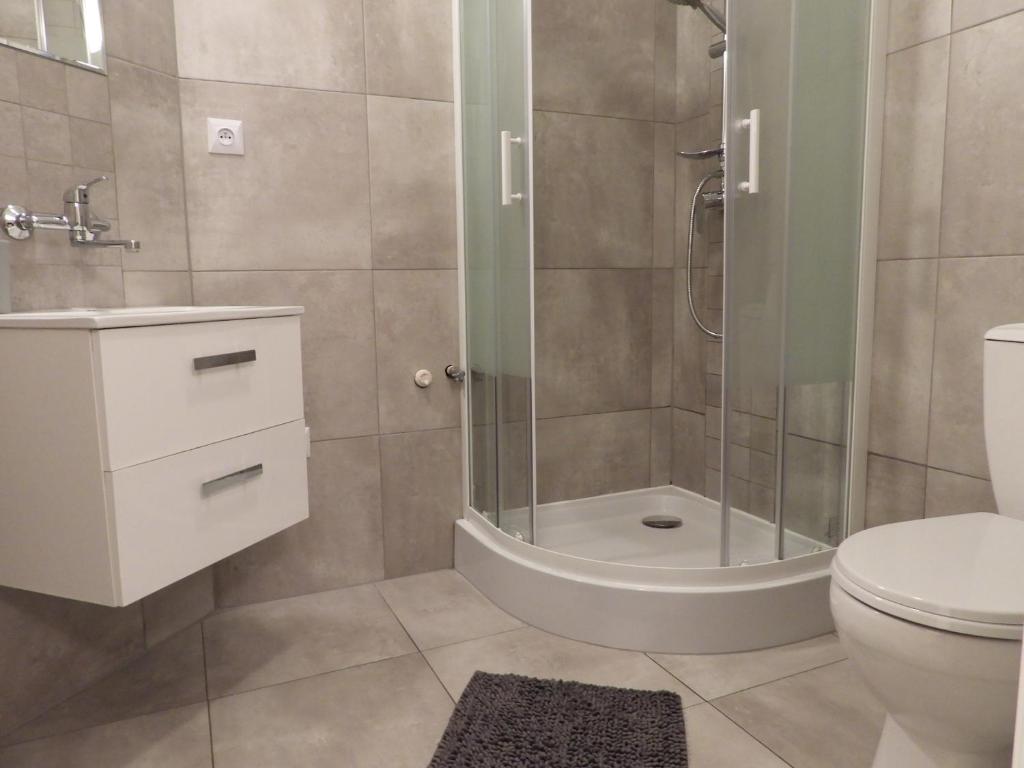 Kúpeľňa v ubytovaní Secret Apartament 2 Poznań