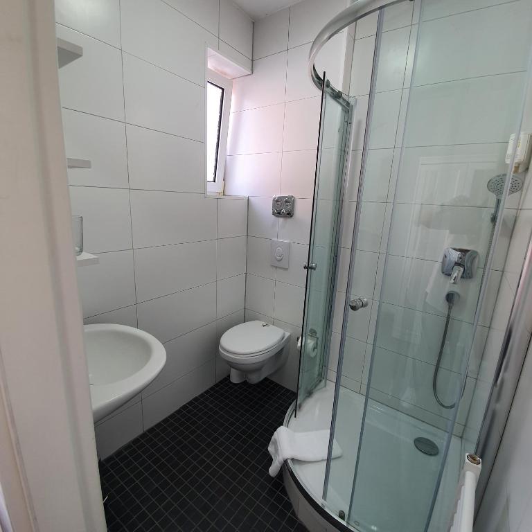 Pension Bad Soden / Apartment and Rooms - 带私人浴室的双人间