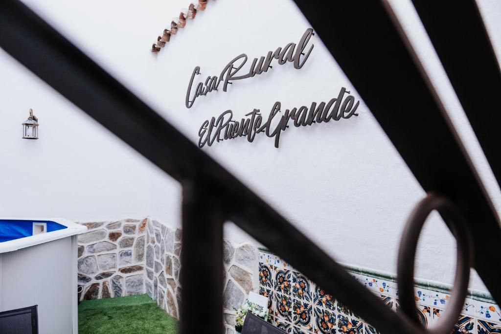 Certifikát, hodnocení, plakát nebo jiný dokument vystavený v ubytování Casa Rural El Puente Grande