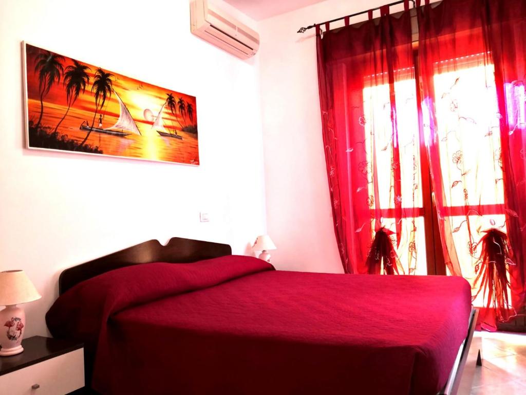 Postel nebo postele na pokoji v ubytování HAPPY MARE