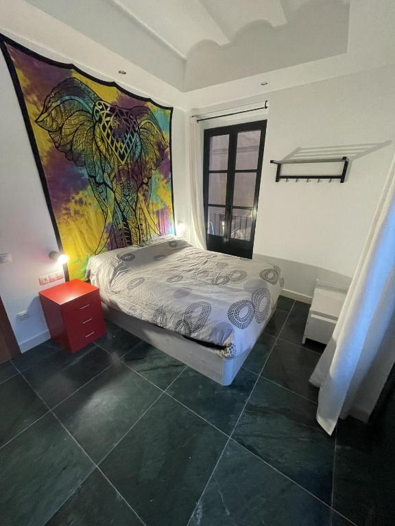 Postel nebo postele na pokoji v ubytování TarracoHomes, TH146 Apartamento Civaderias