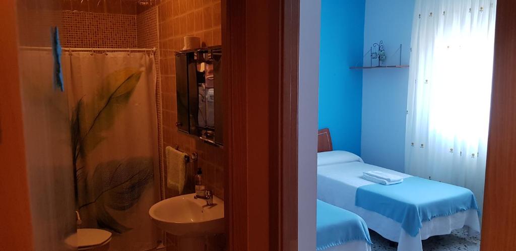 Koupelna v ubytování Venecia Bed&Breakfast